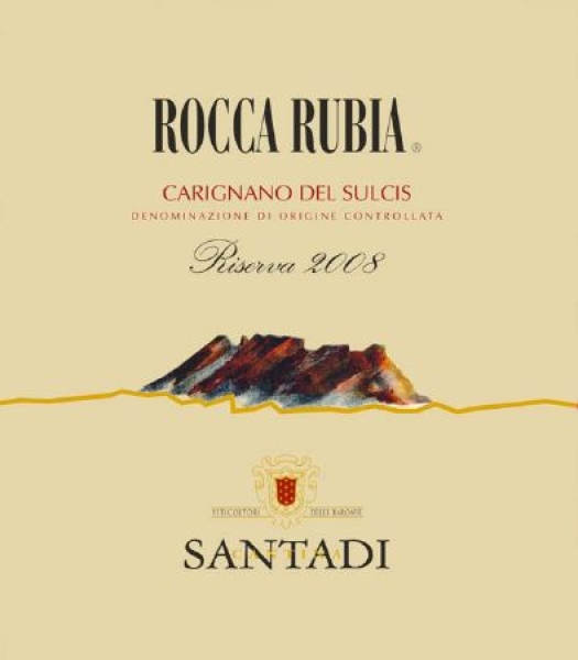 Santadi Rocca Rubia Carignano Riserva