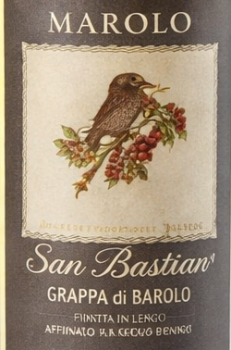 Marolo Grappa di Barolo San Bastian
